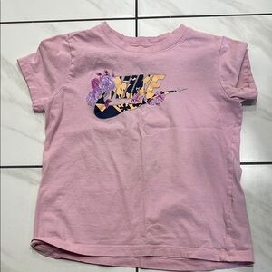 Nike Kids Pink Graphic T-Shirt